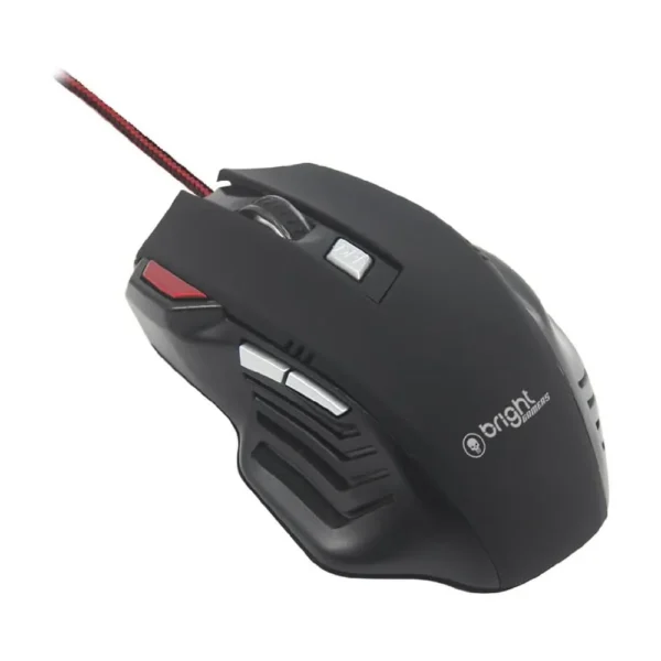 Mouse USB Gamer Pro 2400Dpi 0465 Preto Bright - Imagem 2