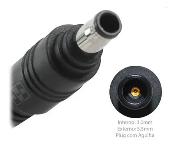 Fonte Compativel com Netbook Samsung Ultra 19v 2.1a 788 - Replacement - Imagem 2
