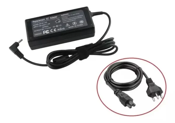 Fonte Carregador Para Notebook Samsung Np350xaa Pa-1600-96 19V 3.16A - BRINGIT