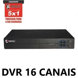 COMBO - DVR 16 CANAIS JL PROTEC + HD 2TB SEGURANÇA PURPLE WESTERN DIGITAL - Imagem 2