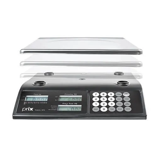 Balança Computadora Toledo Prix 3 Fit 15Kg c/ Bateria Serial INMETRO - Imagem 2