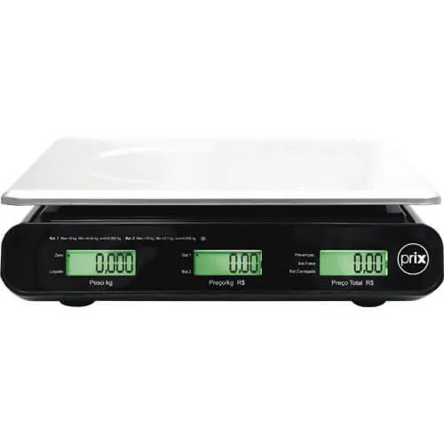 Balança Computadora Toledo Prix 3 Plus 30Kg c/ Bateria INMETRO - Imagem 2