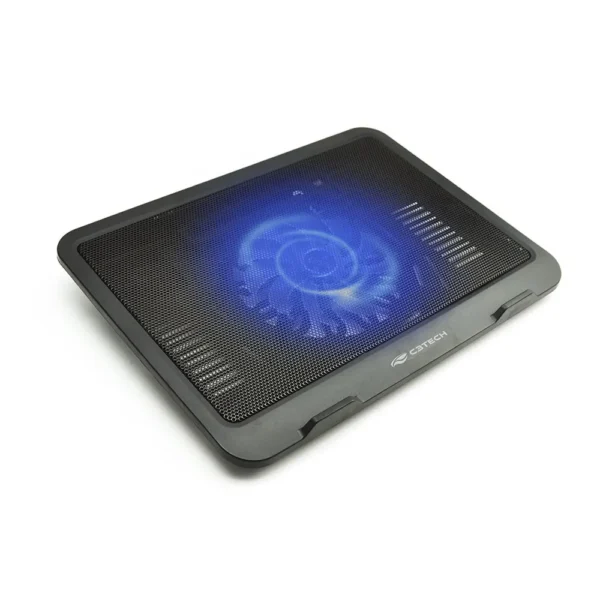 BASE P/NOTEBOOK 14" C/COOLER 140MM LED AZUL NBC-11BK C3 TECH