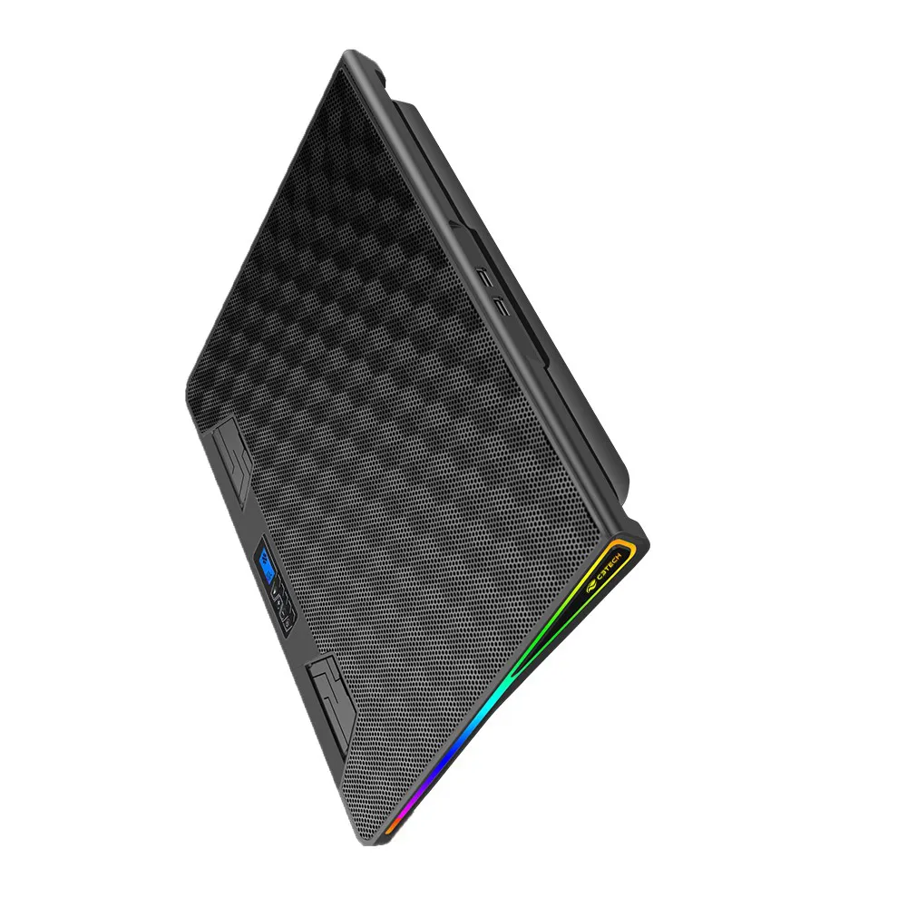 Base Para Notebook até 17,3" Gamer Ajustável Leds RGB NBC-510BK C3tech -NAC - Imagem 3