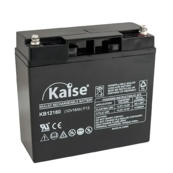 BATERIA SELADA PARA NOBREAK VRLA 12 VOLTS 18AH KB12180 KAISE