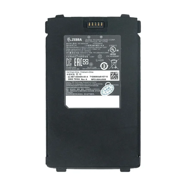 Bateria Zebra para Coletor TC21/TC26 3100mAh - Imagem 2