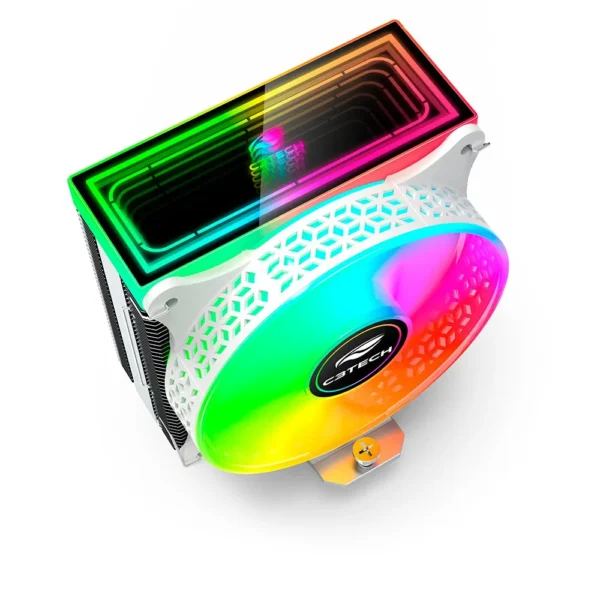 Cooler Air Gamer Intel 115X /1366 /2011ou AMD AM4 /AM5 Leds RGB TDP 165W FC-L150RGB C3 Tech - Imagem 2