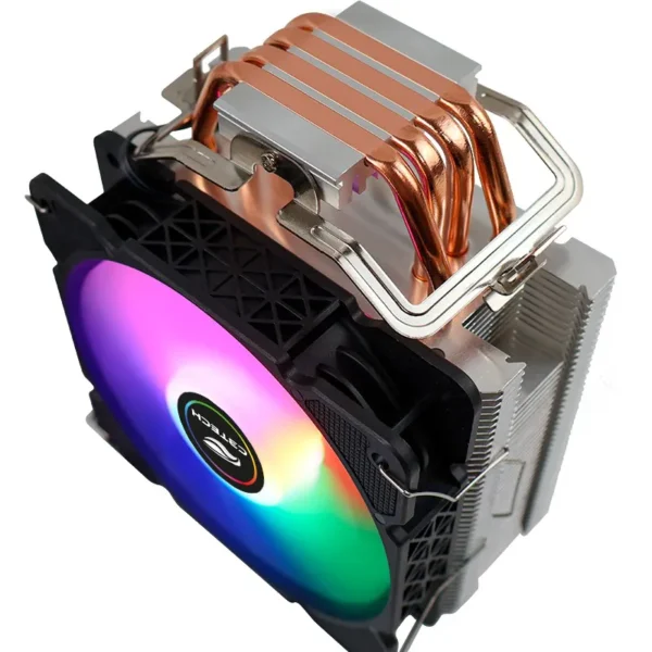 Cooler Air Gamer Intel ou AMD Leds RGB TDP 165W FC-L110M C3 Tech - Imagem 3