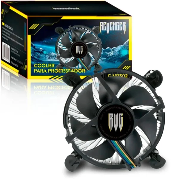 Cooler para Processador Intel Soket 1155/1150/1151 TDP 65W G-VR349 Revenger