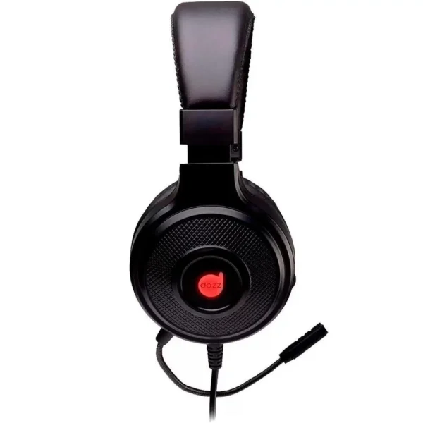 Fone de Ouvido Headset Gamer P3 Com Adaptador P2 Cobra com Microfone Dazz - Imagem 2
