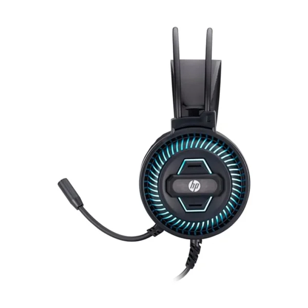 Fone de Ouvido Headset Stereo Gamer cabo USB 2,1 Metros HDE-8001U HP - Imagem 2