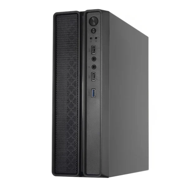 Gabinete Slim com Fonte ITX U1 Flex 200W com Cabo Força BG-2002 Preto Bluecase