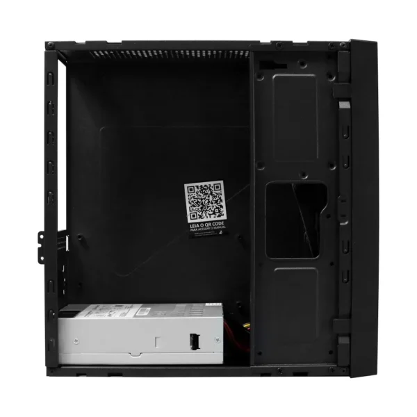 Gabinete Slim com Fonte ITX U1 Flex 200W com Cabo Força BG-2002 Preto Bluecase - Imagem 3