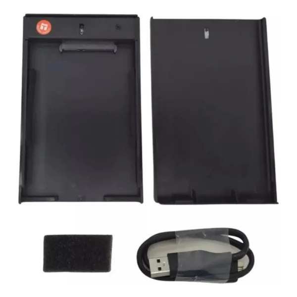 Gaveta / Case 2,5" para HD de Notebook USB 3.0 Preto CGHD-36 Exbom - Imagem 2