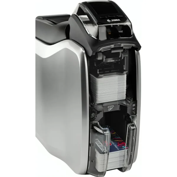 Impressora de Cartão PVC Frente e Verso Zebra ZC300 - Imagem 4