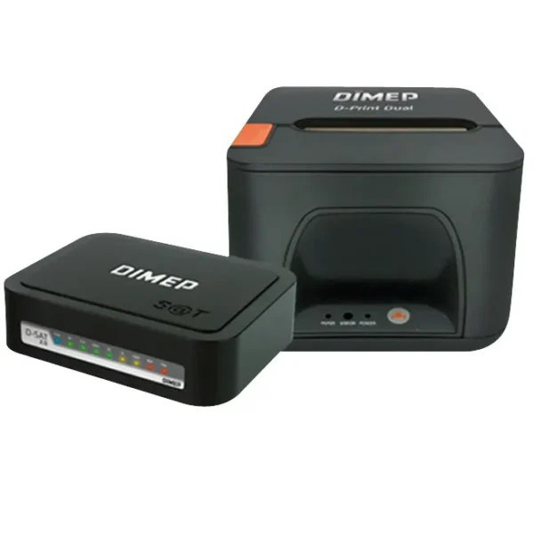 Kit SAT Fiscal D-SAT 2.0 + Impressora D-Print Dual Dimep