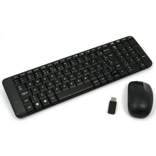 Kit- Teclado e Mouse Sem Fio Wi-Fi ABNT2 MK220 Logitech - Imagem 2