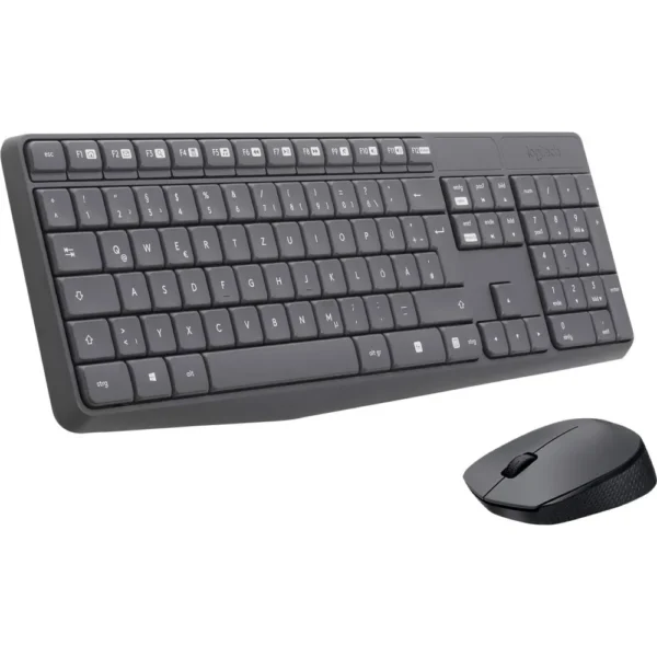 Kit- Teclado e Mouse Sem Fio Wi-Fi ABNT2 MK235 Logitech - Imagem 2