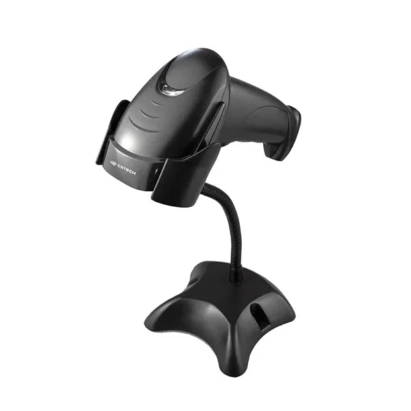 Leitor de Código de Barras/Boletos Laser USB com Suporte LB-50BK C3 Tech