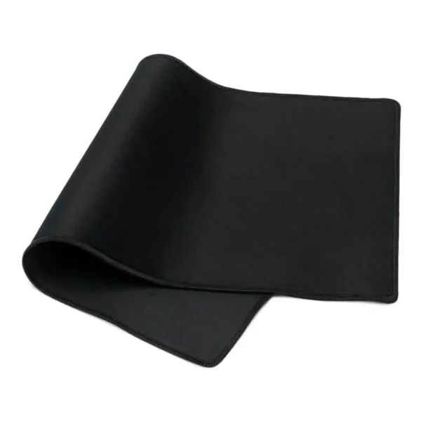 Mouse Pad Gamer Extra Grande 90x40cm Estampa Preto com Borda Costurada MP-9040A Exbom