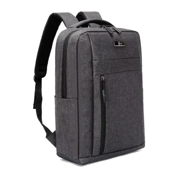 Mochila para Notebook Até 15,6" Basic BG01 Cinza Lecoo