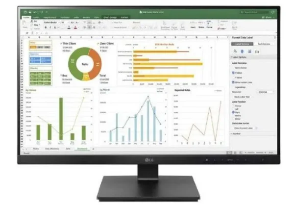 Monitor LG 23,8" 75Hz 5ms HDMI/Displayport 24BN650U-B.AWZM