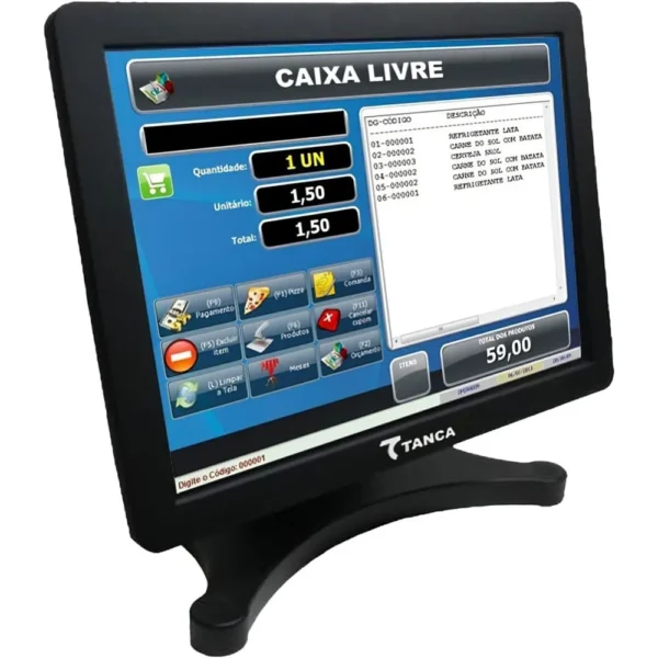 Monitor Touch Screen Tanca 15 pol. TMT-530 - Imagem 2