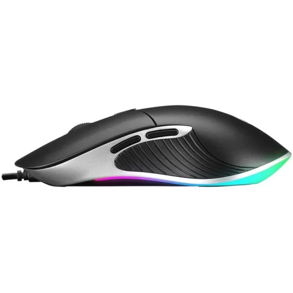 Mouse Gamer Óptico USB 2400Dpi Leds RGB 6 Botões M280 Preto Hp - Imagem 3