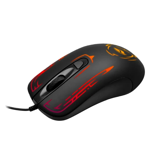 Mouse Gamer USB 2400DPI Leds MG-12BK Preto C3Tech - Imagem 3