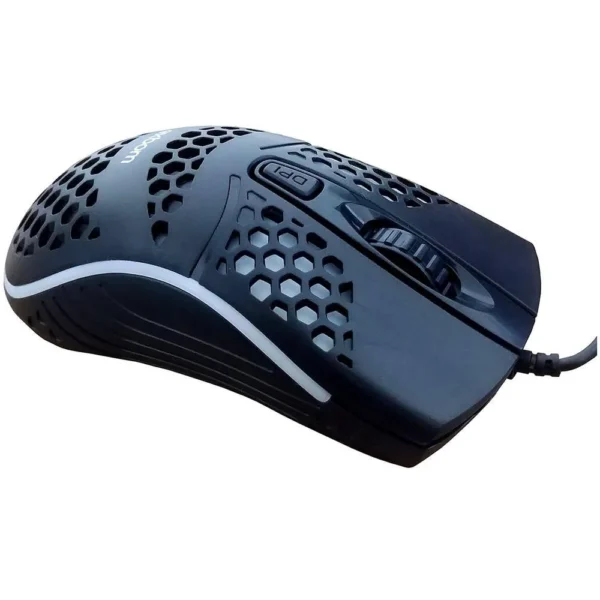 MOUSE GAMER USB OPTICO 1600DPI ULTRA LEVE COLMEIA MS-C32 LEDS RGB EXBOM - Imagem 2