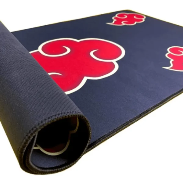 MOUSE PAD GAMER AKATSUKI 70X35CM BORDA COSTURADA MP-7035C EXBOM - Imagem 2