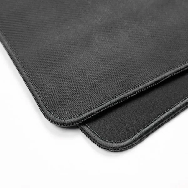 Mouse Pad Gamer Extra Grande 90x40cm Estampa Preto com Borda Costurada MP-9040A Exbom - Imagem 2