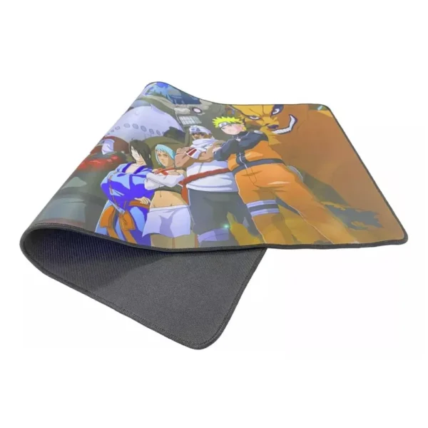 MOUSE PAD GAMER NARUTO 70X35CM BORDA COSTURADA MP-7035C EXBOM - Imagem 2