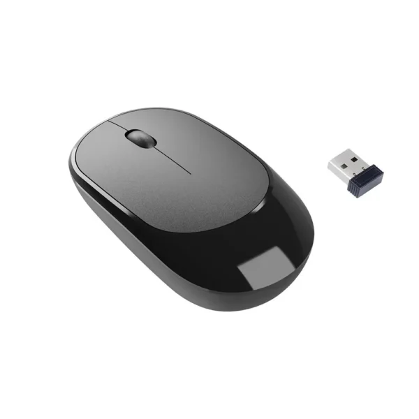 MOUSE SEM FIO 2.4GHZ WI-FI 1000DPI MS002 PRETO BRIGHT