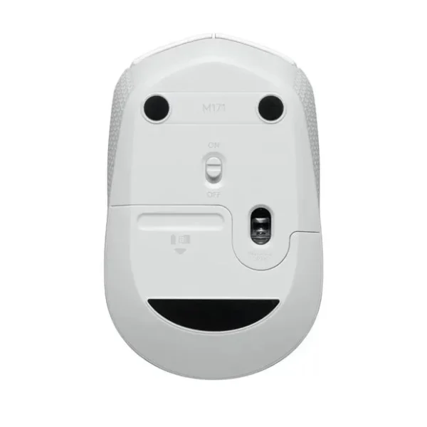 MOUSE SEM FIO OPTICO 1000DPI RC/NANO M170 BRANCO LOGITECH - Imagem 2