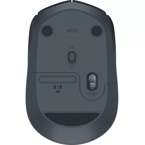 MOUSE SEM FIO OPTICO 1000DPI RC/NANO M170 PRETO LOGITECH - Imagem 2