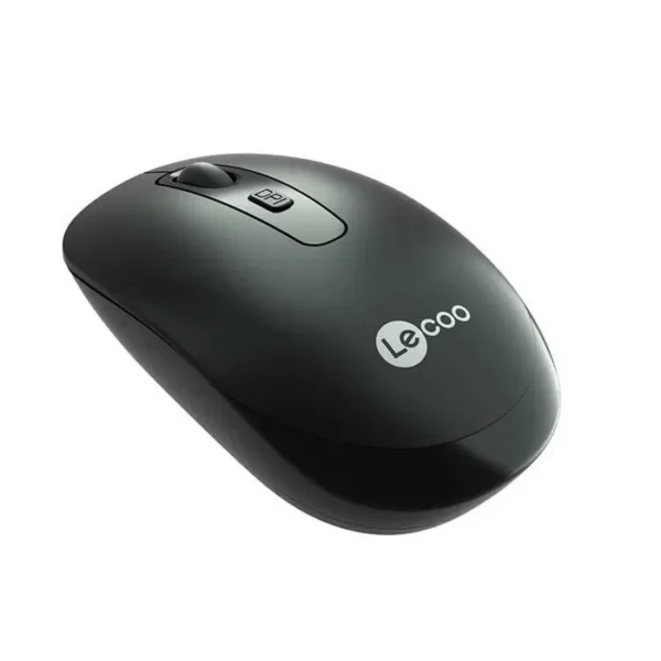 Mouse sem fio Wi-Fi 1600Dpi WS205 Preto Lecoo - Imagem 4