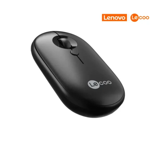 Mouse sem fio Wi-Fi 1600Dpi WS212 Preto Lecoo Destaque - Imagem 2