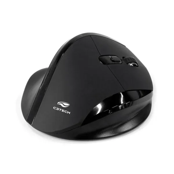 MOUSE SEM FIO WI-FI ERGONÔMICO 1600DPI M-W120BK C3 TECH