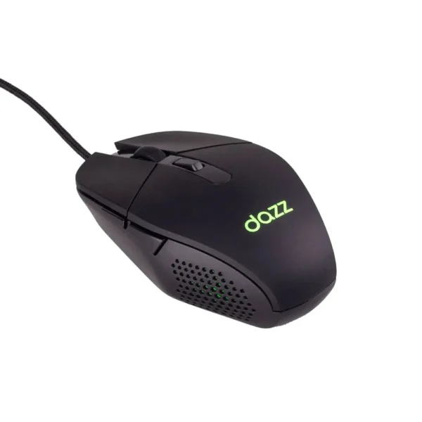 Mouse USB Gamer 3600Dpi Leds RGB 6 Botões GMO1001 Dazz