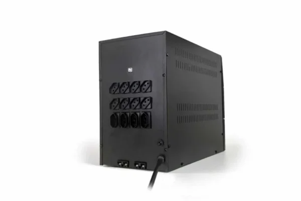 NOBREAK 3200VA SENOIDAL ENT/SAIDA BIVOLT C/12 TOMADAS 2 BATERIAS INTERNAS + EXPANSÃO TS SHARA - Imagem 2
