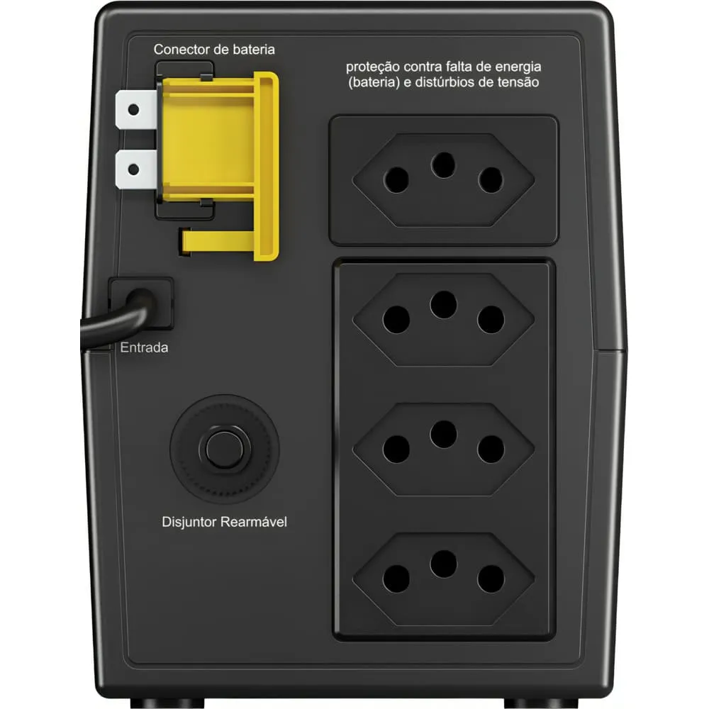 Nobreak APC 700VA Back-UPS BVX700BI-BR Entrada Bivolt -NAC - Imagem 3