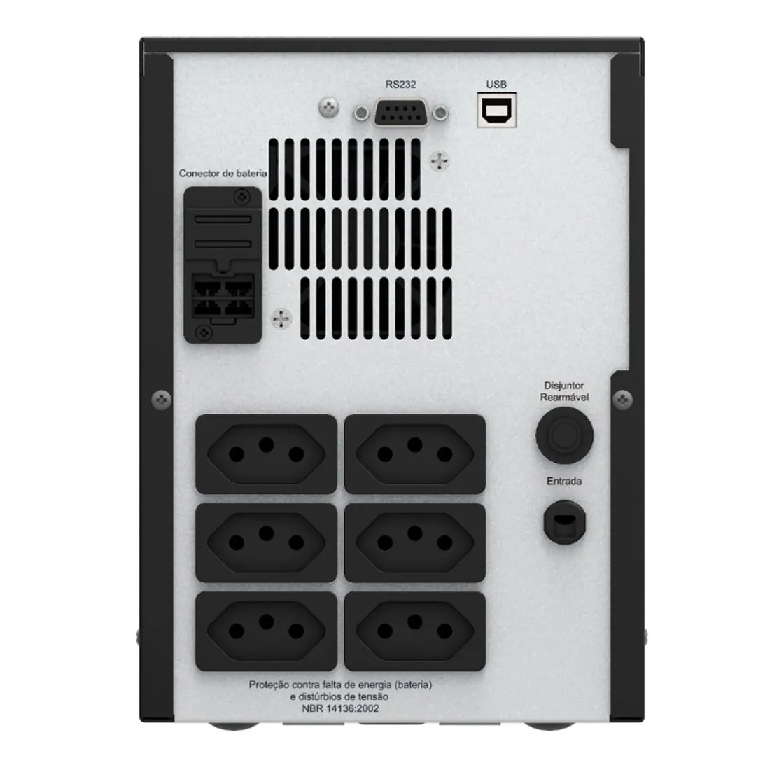 Nobreak APC Smart-UPS 1500va Mono220 SMV1500AI-BR -NAC - Imagem 3