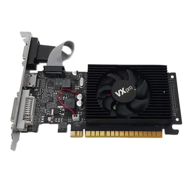 Placa de Vídeo 1GB DDR3 64Bit GeForce G210 VGA-DVI-HDMI Low Profile VXPro - Imagem 3
