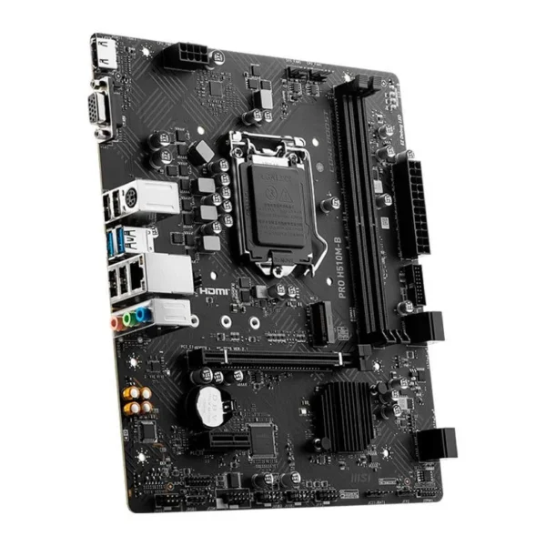 Placa Mãe 1200 DDR4 M.2 Nvme VGA/HDMI Rede Gigabit 10ª Ger Pro H510M-B II MSI - Imagem 3