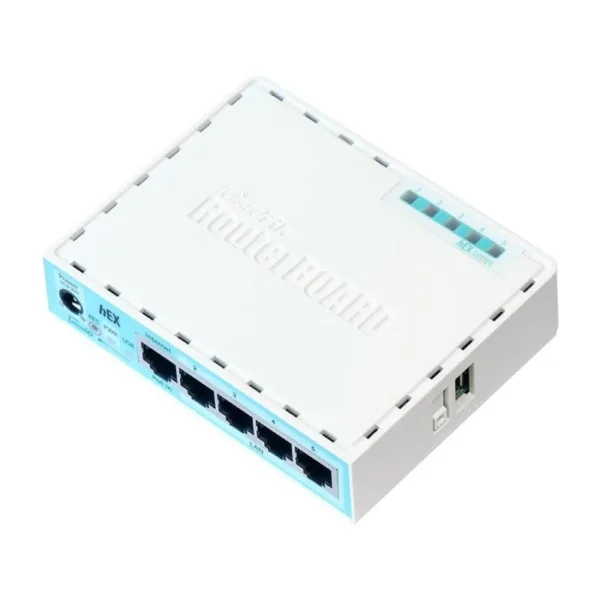 ROTEADOR ROUTER BOARD RB750GR3 05 PORTAS GIGABIT MIKROTIK