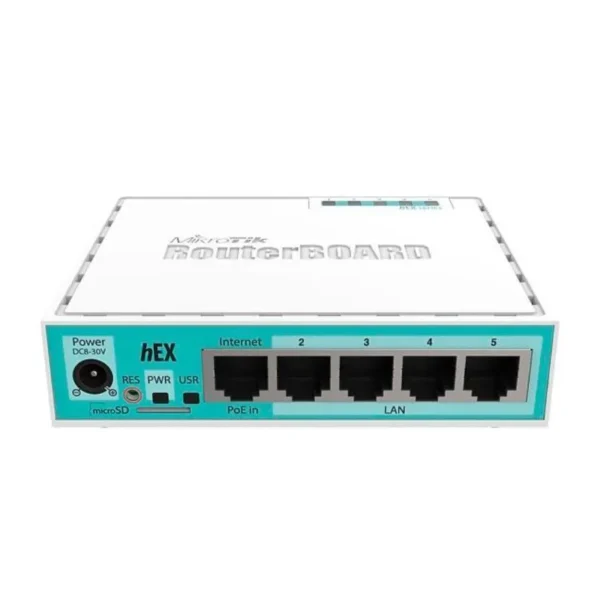 ROTEADOR ROUTER BOARD RB750GR3 05 PORTAS GIGABIT MIKROTIK - Imagem 2