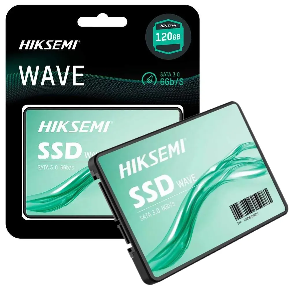 SSD 120Gb SATA 3 530Mbps 6Gbps 2.5" 7mm HD-SSD-WAVE Hiksemi -NAC