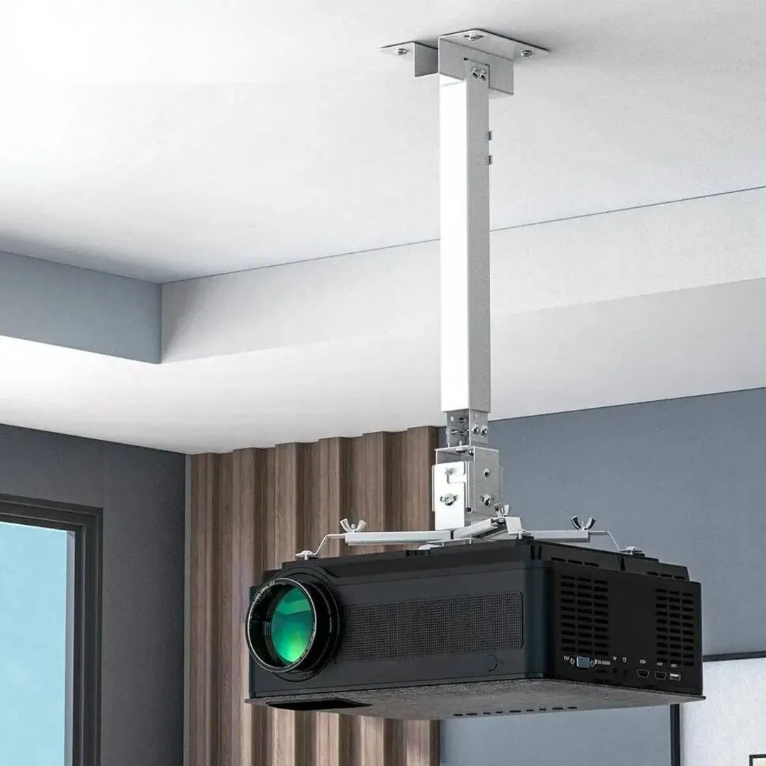 Suporte de Teto ou Parede para Projetores Multimídia SPX-PJ4365T até 25Kg Branco Exbom -NAC - Imagem 3