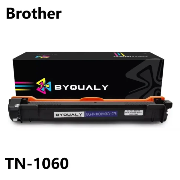 Toner Compatível com Refil Brother TN-1060 Preto Byqualy